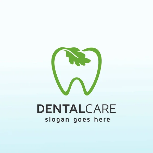 Дизайн Логотипу Стоматологічного Кабінету — стоковий вектор