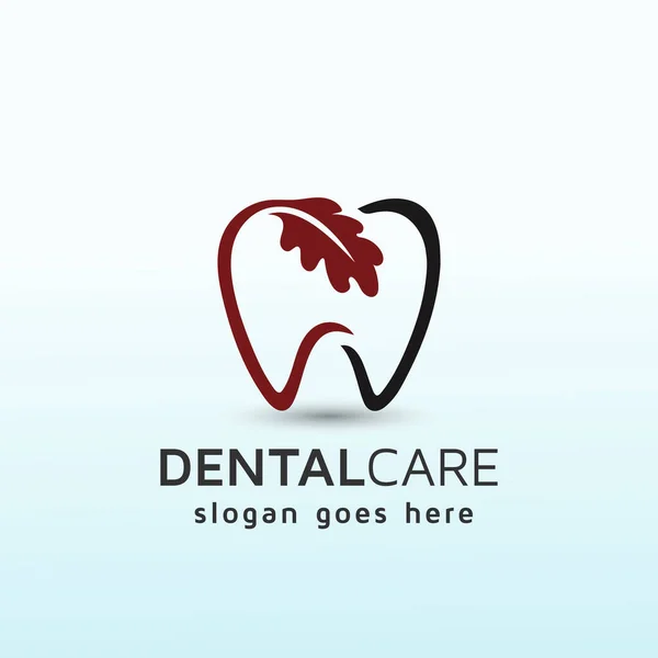 Periodontolog Pracujący Innym Logo Kliniki Dentystycznej — Wektor stockowy