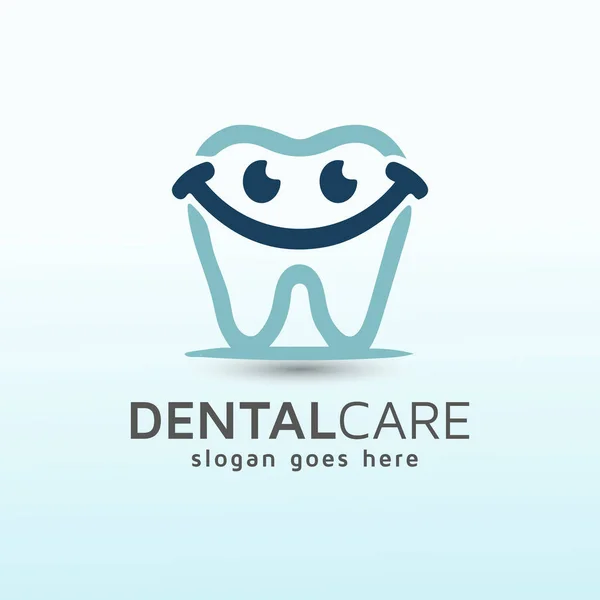 Dental Office Specializing Root Canal Therapy Logo — Stock vektor