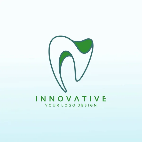Looking Clean Logo Dental Office — Image vectorielle