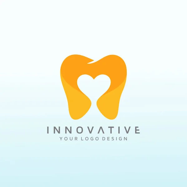 Private Dental Practice Logo Design — Image vectorielle