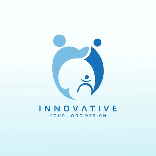 Pediatric Arizona Dental Office Logo Design — Vector de stock