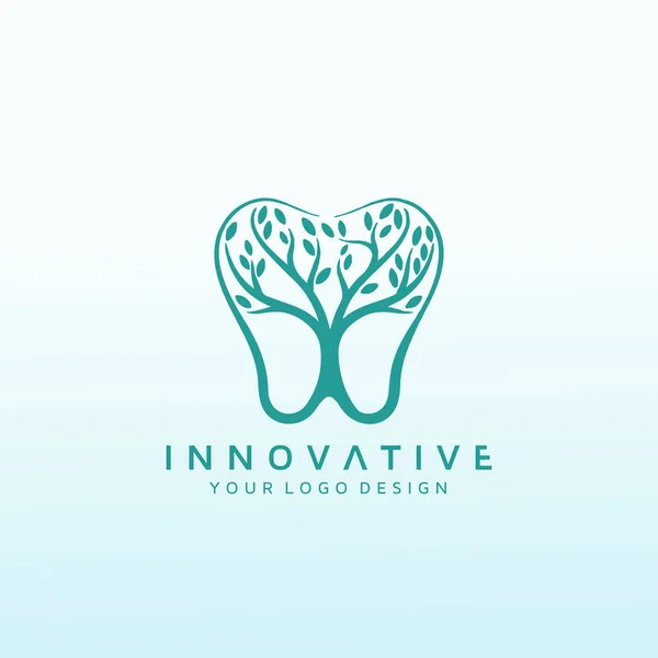 Modern Classic Attractive Dental Logo — Image vectorielle