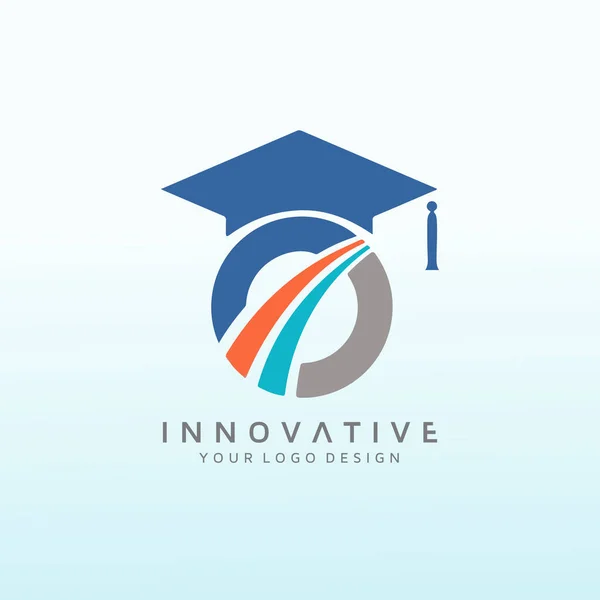 Logo Identidad Paleta Colores Para Centro Educativo Conforme — Vector de stock