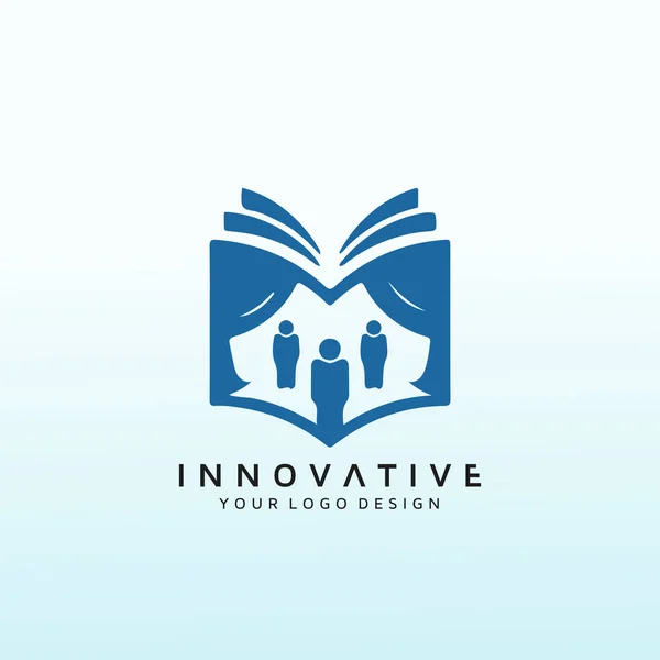 Logo Nécessaire Pour Les Entreprises Éducation Basée Sur Répétition — Image vectorielle