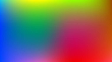 Colorful abstract background. Creative graphic design with blurred gradient mesh backdrop. Smooth banner in bright rainbow colors without transparency. Vector illustration.