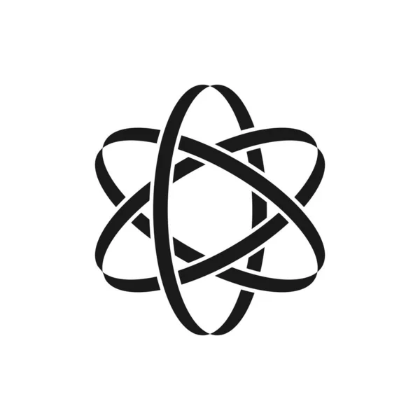 原子アイコンベクトル図 — ストックベクタ