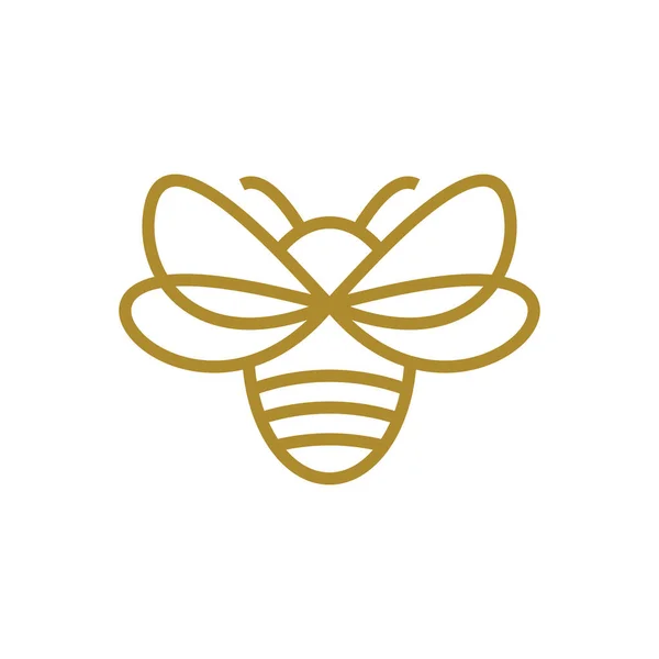 Іконка Бджоли Векторна Ілюстрація — стоковий вектор