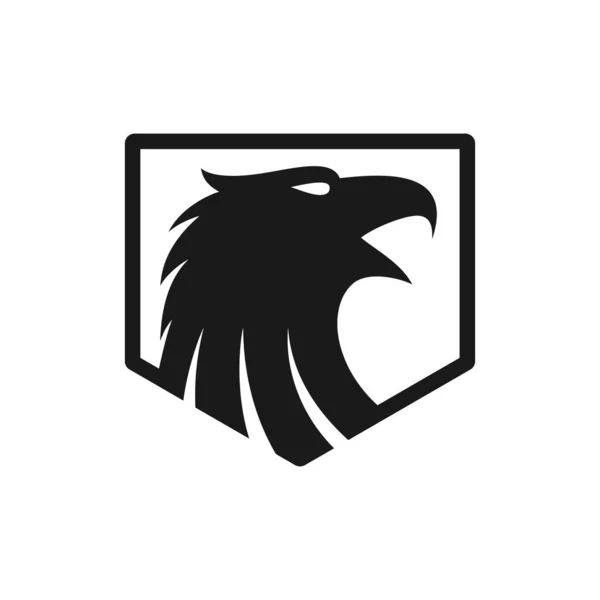 Логотип Орла Щита Значок Орла Голова Орла Вектор — стоковий вектор