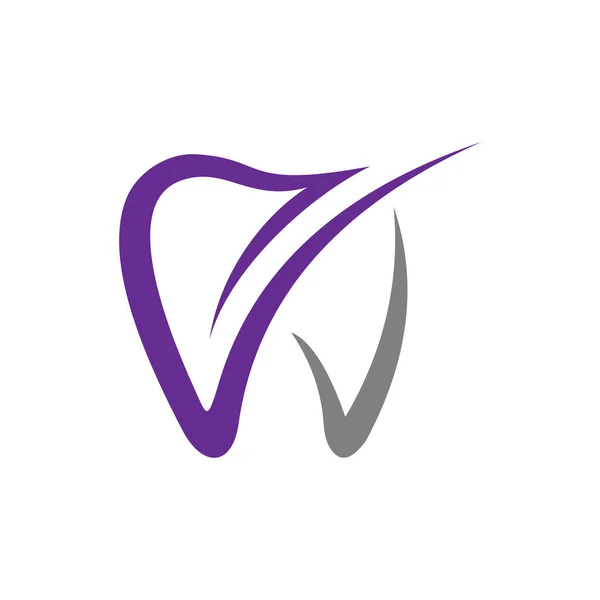 Modelo Logotipo Dentário Endodontia —  Vetores de Stock