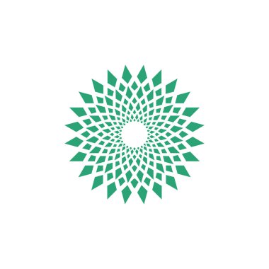 Geleneksel Asya Çiçek Desenli Logo Tasarımı