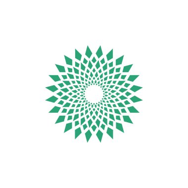 Geleneksel Asya Çiçek Desenli Logo Tasarımı