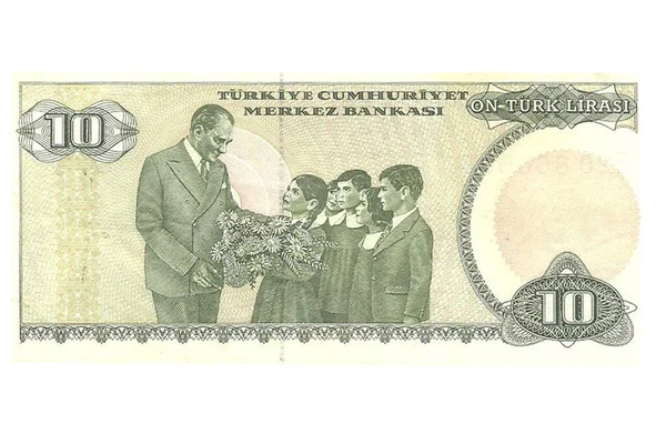 Geld Hintergrund Altes Türkisches Geld Antikes Geld — Stockfoto
