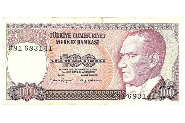 Geld Hintergrund Altes Türkisches Geld Antikes Geld — Stockfoto