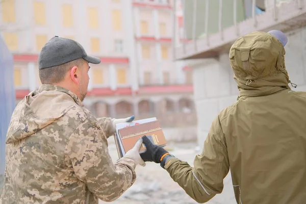 Zhytomyr Ucrânia Março 2022 Consequências Bomba Lançada Sobre Escola Ataques — Fotografia de Stock