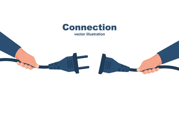 Business connection concept. Partnership — Stock vektor