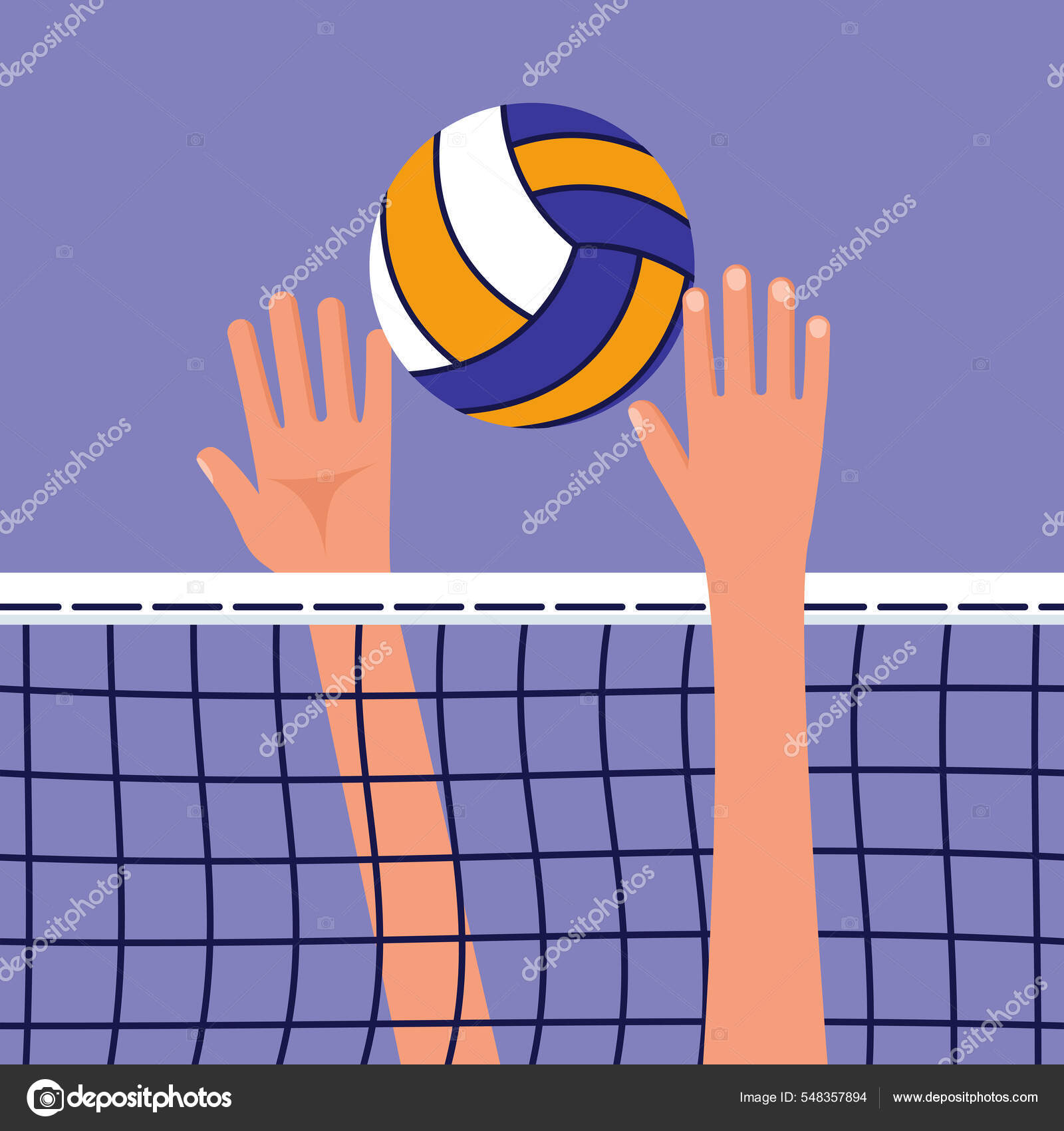 voleibol - Preto e branco isolado ícone - vetor ilustração