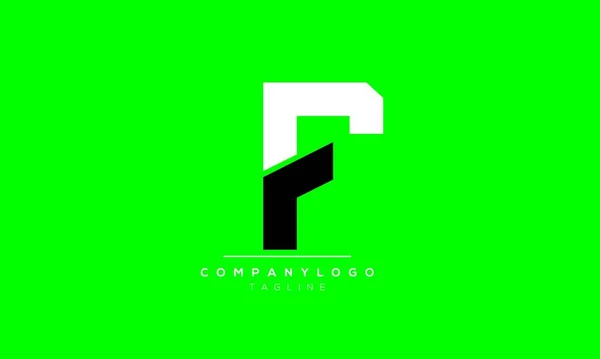 Abeceda Písmena Iniciály Monogram Logo — Stock fotografie