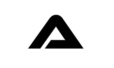 Soyut Harf Vektör Logosu AP PA Tasarım Şablonu