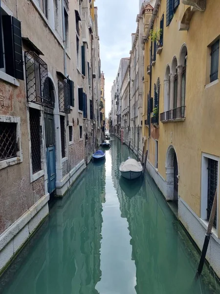 威尼斯 意大利 贡多拉 运河的景色 — 图库照片