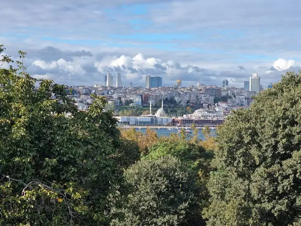 İstanbul 'un harika manzarası, hindi.