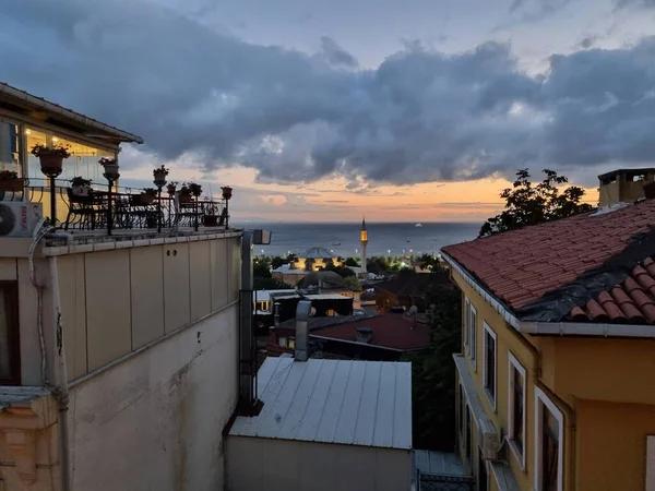 İstanbul 'un harika manzarası, hindi.