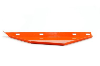 Saman balyası yedek parça pikap uzantısı, perspektif görünümü beyaz arkaplanda izole