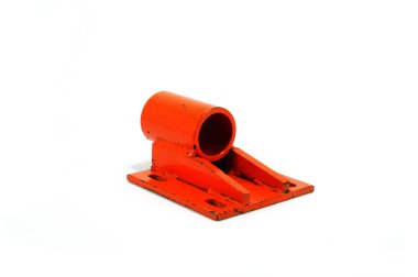 Saman balyası yedek parçası, perspektif görünümü beyaz arkaplanda izole