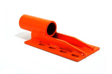 Saman balyası yedek parçası, perspektif görünümü beyaz arkaplanda izole