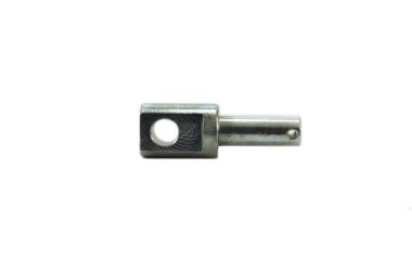 Saman balyası yedek parça, üst görünüm beyaz arkaplan izole