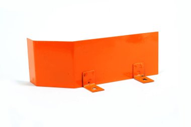 Saman balyası yedek parçası, perspektif görünümü beyaz arkaplanda izole