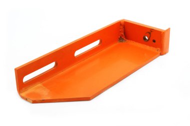 Saman balyası yedek parçası, perspektif görünümü beyaz arkaplanda izole