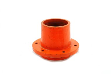 Saman balyası yedek parçası, perspektif görünümü beyaz arkaplanda izole