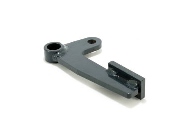 Saman balyası yedek parçası, perspektif görünümü beyaz arkaplanda izole