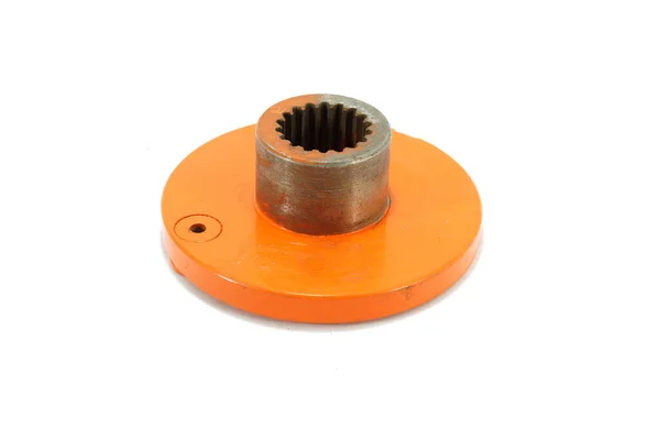 Hay Baler Spare Part Pinion 배경에서 — 스톡 사진