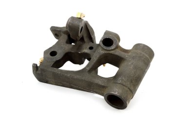  Saman balyası yedek parça sicim düğümü gövdesi, perspektif görünümü beyaz arkaplanda izole