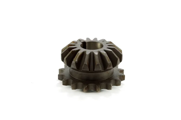 Hay Baler Spare Part Drive Pinion Perspective View Isolated White — Stockfoto