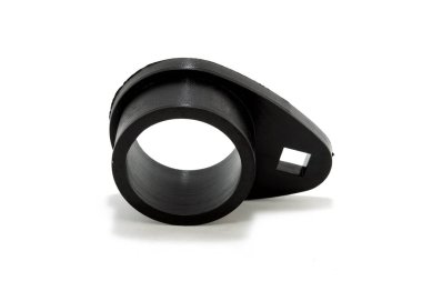 Biçici yedek parçasını birleştir, perspektif görünümü beyaz arkaplanda izole edildi