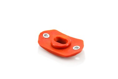 Biçici yedek parçasını birleştir, perspektif arka planı beyaz arkaplanda izole edildi