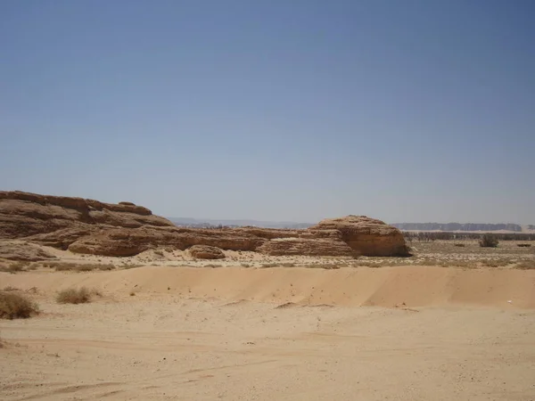 Madain Saleh Património Nacional Arábia Saudita — Fotografia de Stock