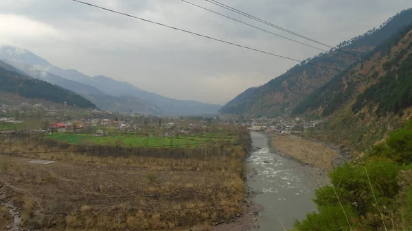 Osett Naturlig Skönhet Kashmir Valley — Stockfoto