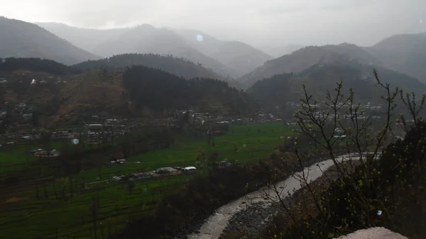 Osett Naturlig Skönhet Kashmir Valley — Stockfoto