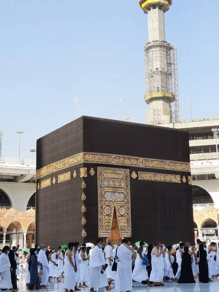 Hermosa Vista Masjid Haram Meca Masjid Haram También Conocida Como — Foto de Stock