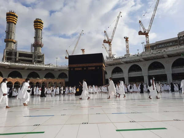 Όμορφη Θέα Του Masjid Haram Μέκκα Masjid Haram Επίσης Γνωστό — Φωτογραφία Αρχείου