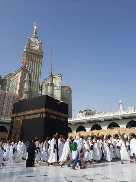 Pemandangan Indah Masjid Haram Mekkah Masjid Haram Juga Dikenal Sebagai — Stok Foto