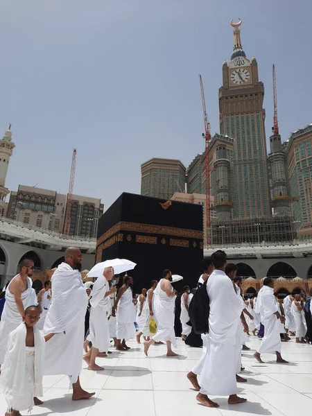 Bela Vista Masjid Haram Meca Masjid Haram Também Conhecida Como — Fotografia de Stock