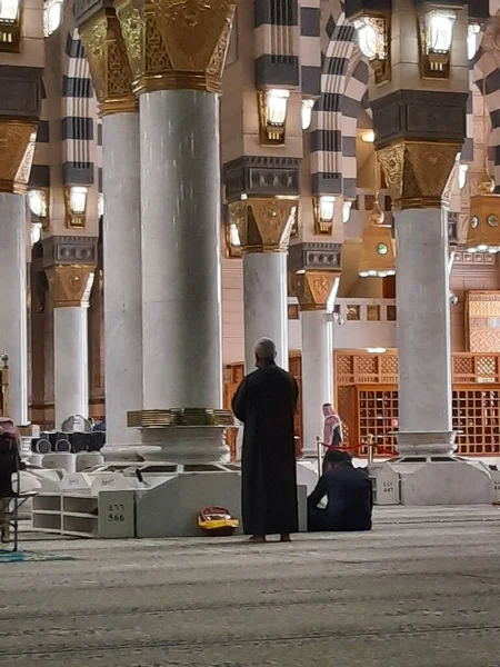 Beautiful View Prophet Mosque Masjid Nabawi Medina Masjid Nabawi Prophet — Stock Photo, Image