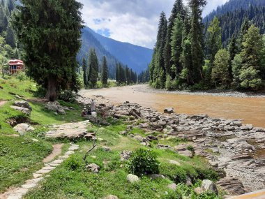 Kashmir is famous all over the world due to its natural beauty, green trees, high mountains, beautiful valleys, flowing springs, it is also called the Switzerland of the East.