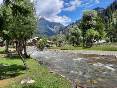 Kashmir is famous all over the world due to its natural beauty, green trees, high mountains, beautiful valleys, flowing springs, it is also called the Switzerland of the East.
