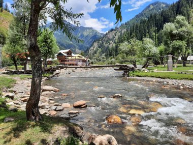 Kashmir is famous all over the world due to its natural beauty, green trees, high mountains, beautiful valleys, flowing springs, it is also called the Switzerland of the East.
